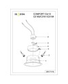 COMFORT GU10 * EMPOTRABLE REDONDO BLANCO